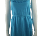 ORageous Misses Medium Blue Ruffled Halter Dress Coverup New with tags - $10.27