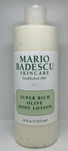 Mario Badescu Skin Care Super Rich Olive Body Lotion All Skin Types 16 oz/472 mL - £17.75 GBP