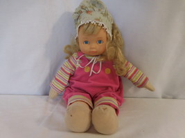 Baby Doll Prays Now I lay me Down to Sleep Cititoy  Cloth 12” Tested Works rare - £11.87 GBP