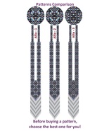 Bead loom patterns Allia1-2-3 Split-Loom Necklace Gerdan,Beading Loom St... - $9.49 CAD+