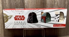 Williams Sonoma Star Wars Cookie Cutters Darth Vader Baba Fett, Storm Trooper - £14.96 GBP