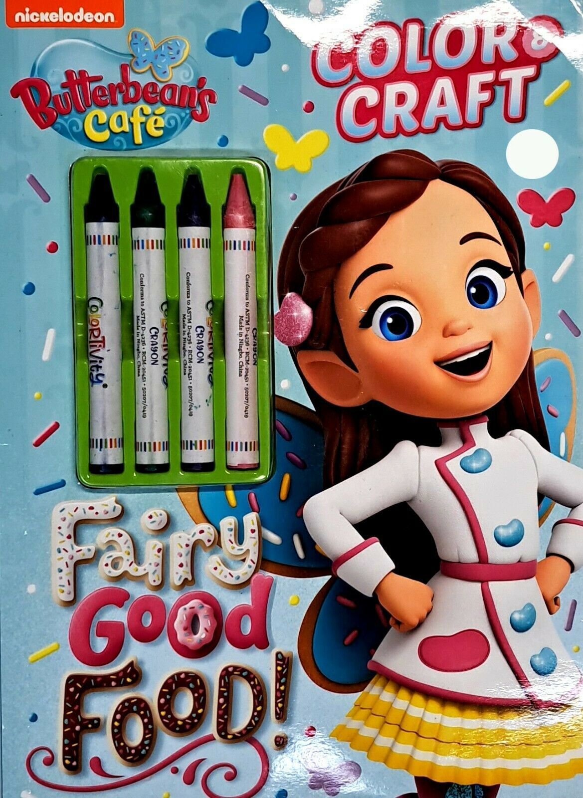 Nickelodeon Butterbean`s Cafe - Color Craft Book ~ Fairy Good Food ...
