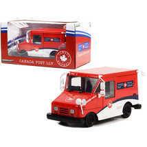 Canada Post LLV Long-Life Postal Delivery Vehicle Red and White 1/24 Diecast ... - £26.20 GBP