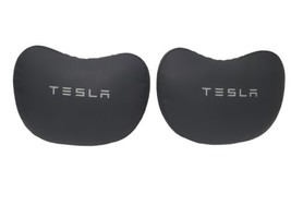 Tesla Black Non-Slip Neck Support Car Seat Headrest Cushion pillow For T... - $25.19