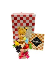 My Little Kitchen Fairies figurine Enesco fairy pixie elf NIB box Sugar Plum vtg - £73.95 GBP