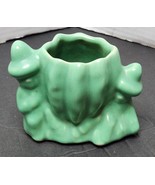Super Cute 1950&#39;s Double Gnome Small Planter McCoy Style in Green Blue T... - £14.64 GBP