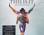 Michael Jackson This Is It 3D ENHANCED EDTITION BLU RAY 3D NEW! THRILLER... - $44.54