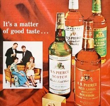 1965 SS Pierce Scotch Whisky Bourbon Advertisement Distillery Liquor HM2G - $19.99