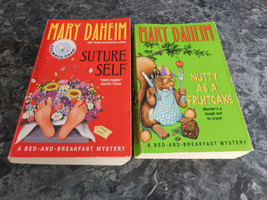 Mary Daheim lot of 2 Bed and Breakfast Series Mystery Paperbacks - £3.18 GBP