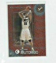 Dikembe Mutombo (New Jersey Nets) 2002-03 Topps Pristine Card #33 - £3.97 GBP