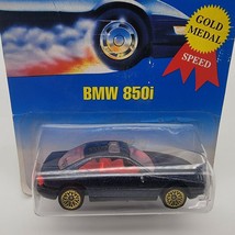 Hot Wheels BMW 850i #255 Gold Medal Blabe Wheels 1992 - $9.24
