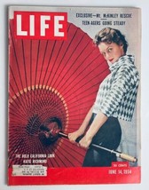 VTG Life Magazine June 14 1954 Vol 36 No. 24 Super Balloon Sets Record - £37.37 GBP