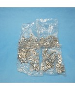 Panelclaw Qty (40) 3/8-16 x 1-1/4&quot; Stainless Steel Bolt With (80) Flange... - $1,253.08 MXN
