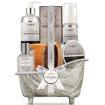 Beard Kit and Body Care Gifts for Men, Rosemary Peppermint Spa Gift Baskets new - £31.14 GBP