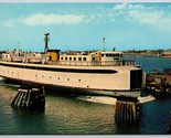 Islander Ferry at Woods Hole Massachusetts MA UNP Chrome Postcard K11 - $4.90