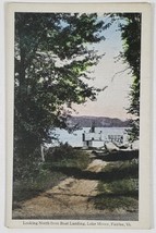 Fairlee VT  Looking North from Boat Landing Lake Morey Postcard D13 - £7.96 GBP