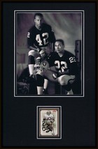 Roger Craig Signed Framed 11x17 Photo Display Raiders w/ Ronnie Lott - £62.29 GBP