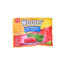 Woods Peppermint Lozenges Strong - Cherry, 10 Sachets (@ 6 Lozenges) - $36.69