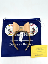 Disney Dooney &amp; and Bourke Sketch Mickey Minnie Mouse Ears Headband NWT 2024 - £190.35 GBP