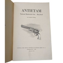 Antietam Battlefield Civil War Booklet Vintage 1961 Maryland F Tilberg N... - £10.11 GBP