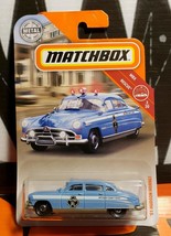 Matchbox 2019 MBX Rescue &#39;51 Hudson Hornet 57/100, Blue-Gray - $9.67