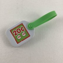 Leap Frog Grocery Store Shopping Cart Food Replacement 20c Sale Tag Vint... - $19.75