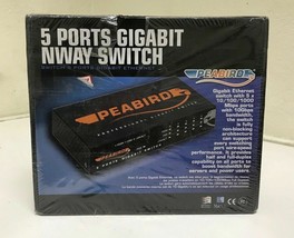 New! Peabird Professional Gigabit Switch 5 Port Nway - £22.72 GBP