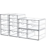 Makeup Organizer With 16 Drawers, 4 Pcs Desktop Office Supplies,, Statio... - $71.30 CAD