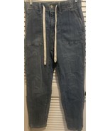 Judy Blue High Waist Pull On Jogger Jeans 88496 Tummy Control Relaxed Sz... - $50.08 CAD