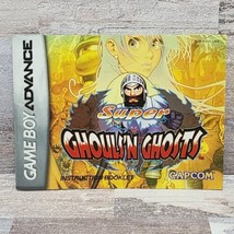 Super Ghouls &#39;N Ghosts for Nintendo Gameboy Advance GBA MANUAL ONLY - £30.80 GBP