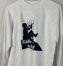 Vintage Fiddler on the Roof Sweatshirt Broadway School Play Large USA 80... - £24.59 GBP