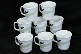 Corelle Black Orchid Mugs and Tumbler Lot of 9 - £17.96 GBP