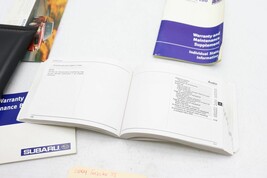 2004 SUBARU FORESTER XT OWNERS MANUAL E1749 image 9