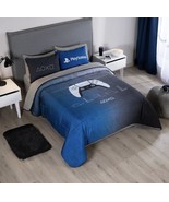 PLAYSTATION TEENS BOYS ORIGINAL LICENSED REVERSIBLE COMFORTER SET 3PCS Q... - $2,364.10 MXN