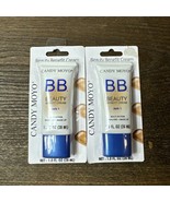 Candy Moyo Foundation Dark 1 Beauty Benefit B.B. Cream  Lot Of (2) 1.0 F... - $10.87