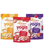 Happy Baby Organics Yogis Freeze-Dried Yogurt Fruit Snacks 3 Flavor 3oz ... - $19.63 CAD