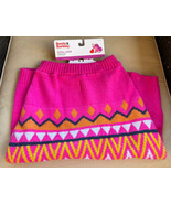 Boots &amp; Barkley Thick Knit Pet / Dog Sweater Size XL Fuschia (pink) &amp; Or... - £17.20 GBP