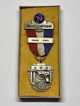 1961, U.S. Army Pacific, Usarpac, Slow Fire, Marksmanship Medal, Blackinton - £11.36 GBP