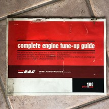 Vintage Engine Tune-Up Guide Rite Autotronics Corporation No. 740 Manual  - $12.00