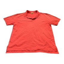 L.L. Bean Polo Shirt Mens L Red Basic Button Short Sleeves Golf Outdoor ... - £21.99 GBP