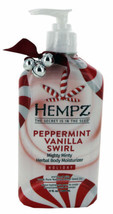 Hempz Peppermint Vanilla Swirl Holiday Body Moisturizer Lotion Limited Edition - £17.32 GBP