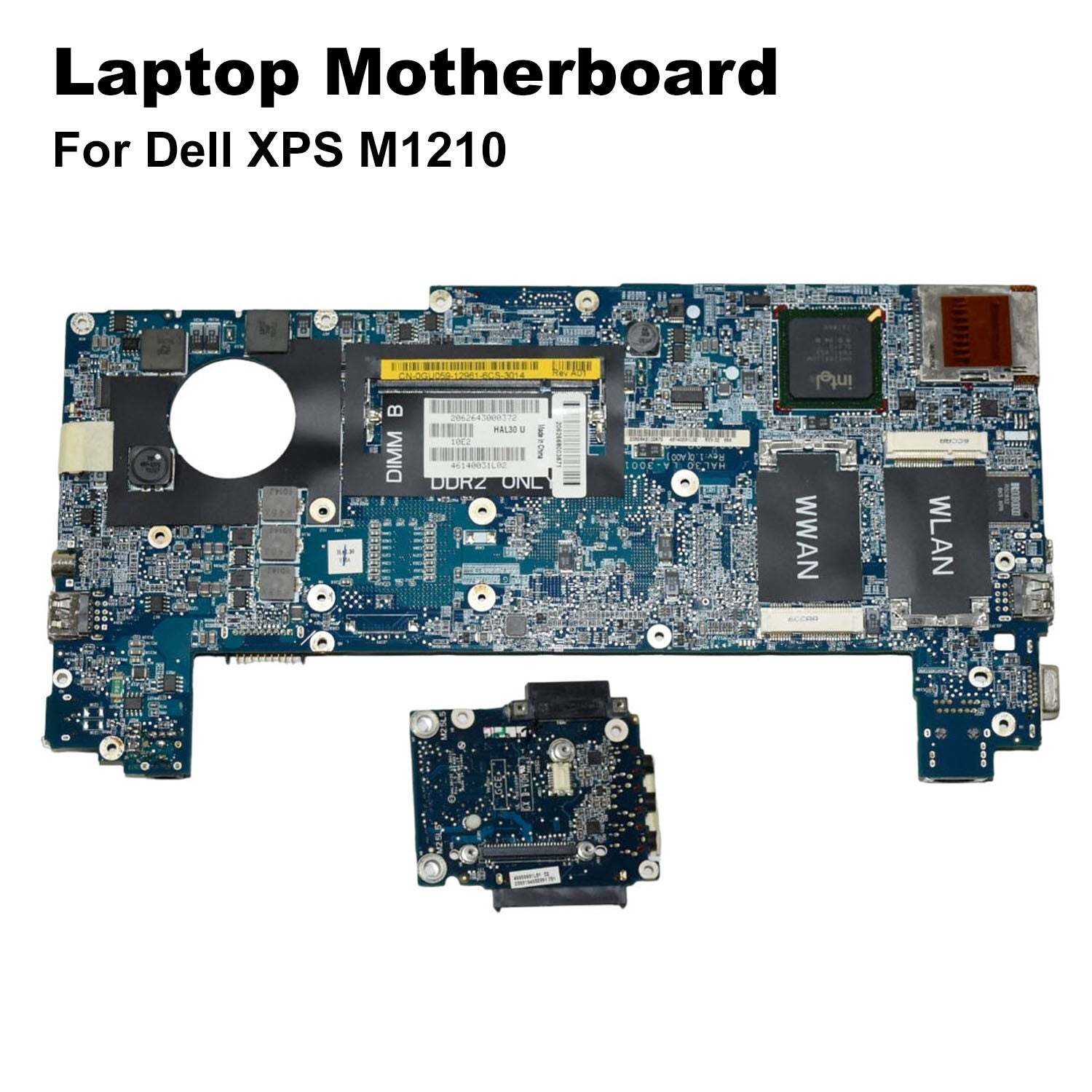 OEM Dell XPS M1210 Intel Laptop DDR2 Motherboard W/ Audio Board GU059 Item image 2