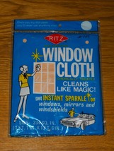 RITZ Chemically Treated Window Cloth Cleans Like Magic Instant Sparkle #909 - £6.38 GBP