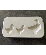 Duck Family Open Pour Kimple Ceramic Mold #871 - $2.50