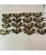 Vintage Lot Of 16 KBC Brass Dresser Drawer Handle Pull - £109.89 GBP