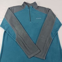 Columbia XM6037 Men's Green/Gray 1/4 Zip Pullover Sweatshirt Size Large image 11