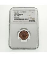1863 Guerra Civil Token Unión Para Ever Guisante Ridge F-180 NGC UNC Det... - $4,795.00 MXN
