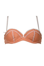 Agent Provocateur Womens Bra Lace Lingerie Elegant Orange Size Uk 34B - £77.68 GBP