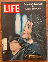 Vtg Life Magazine April 19, 1968 MLK Mrs. Martin Luther King Funeral Service Ads - £7.87 GBP