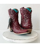Lane SPARKS FLY Womens Cowboy Bootie 5.5 Red Western Cowgirl Boots Point... - $409.44 CAD